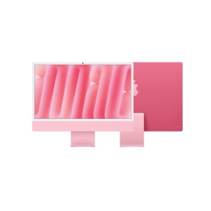 Apple iMAC 24" Retina 4.5k/ Apple M4 (CPU 10-core, GPU 10-core, Neural Engine16-core)/16GB/512GB - Pink - INT KB (2024)