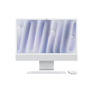 Apple iMAC 24" Retina 4.5k/ Apple M4 (CPU 8-core, GPU 8-core, Neural Engine16-core)/16GB/256GB - Silver - INT KB (2024)