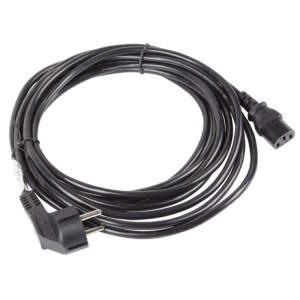 Cablu alimentare CEE 7/7 IEC 320 C13 10 m VDE negru
