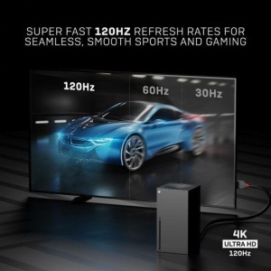 Cablu Lindy 2m High Speed HDMI, latime de banda 48Gbps, 10240x4320@ 120Hz, Anthra Line - Img 3