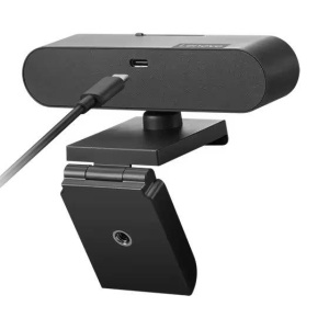 Camera Web Lenovo Performance FHD, rezolutie video Full HD, USB-C, Negru - Img 3