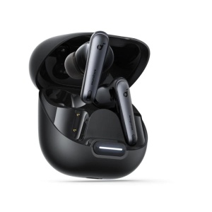 Casti Anker "Liberty 4 NC", TWS, noise canceling, wireless, tip butoni, pana la 50 ore, negru, "A3947G11"