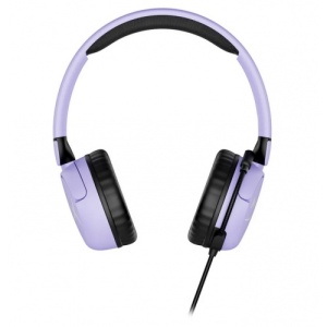 Casti gaming cu fir HyperX Cloud Mini, PC/Nintendo Switch/controllere PS/Xbox/tablete, volum limitat la 85dB, Bluetooth/Jack 3.5 mm, autonomie pana la 25 de ore, frecventa raspuns 20 Hz - 20 KHz, mov - Img 3