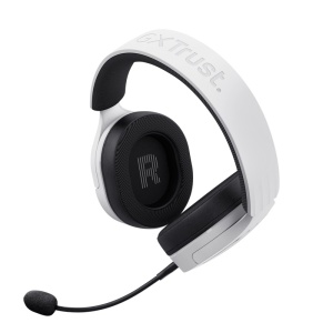 Casti gaming Trust GXT 491W Fayzo wireless, conectivitate bluetooth, incarcare USB-c, frecventa de raspuns 20 Hz - 20.000 Hz, sensivitate 100 dB, alb - Img 2