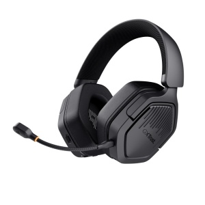 Casti wireless Trust GXT 493 Carus, material ABS, conector 3.5mm, frecventa raspuns 20 Hz, 20.000 Hz, sunet stereo, nivel sunet 104 dB, negru
