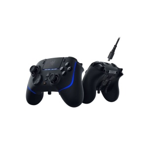 Controller Razer Wolverine V2 Pro pentru PS5 si PC, conectivitate HyperSpeed Wireless si cu fir, lumini razer Chroma, butoane mecanice Razer™ Mecha-Tactile, durata de viata baterie pana la 10 ore cu Chroma, pana la 28 de ore fara Chroma, negru - Img 3