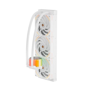 Cooler Procesor 1stPlayer CC-360-wh, display, aRGB, compatibil AMD/Intel, alb - Img 5