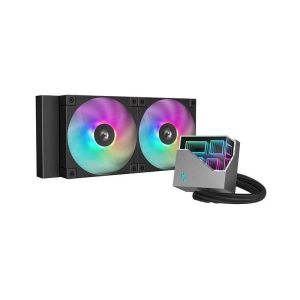 Cooler Procesor DEEPCOOL LT240 ARGB NEGRU - Img 1