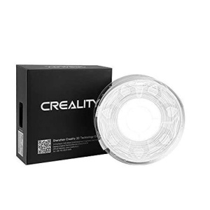 CREALITY CR PETG 3D Printer Filament, white, Printing temperature: 230-250°C, Filament diameter: 1.75mm, Tensile strength: 49MPa, Size of filament wheel: Diameter 200mm, height 66mm, hole diameter 53mm. Eco-friendly, odorless, non-toxic. Utilizare: pana