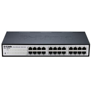 D-Link DGS-1100-24V2. Switch type: Managed, Switch layer: L2. Basic switching RJ-45 Ethernet ports type: Gigabit Ethernet (10/100/1000), Basic switching RJ-45 Ethernet ports quantity: 24. Full duplex. MAC address table: 8000 entries, Switching capacity: