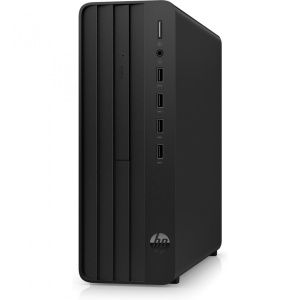 Desktop HP 290 G9 SFF cu procesor Intel Core i3-12100, video integrat Intel UHD Graphics 730, RAM 8GB, SSD 256GB, DVD+/-RW, HP USB Keyboard, HP Wired Mouse, Black, Free DOS, 1yw - Img 1
