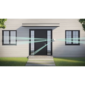 Detector de miscare wireless (PIR) 2 laturi, de exterior sau interior tip cortina, AJAX DualCurtain Outdoor - Img 7