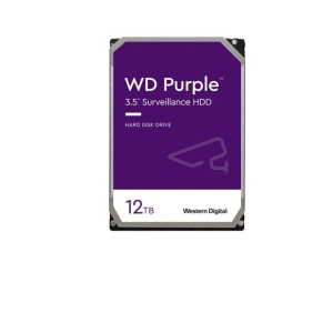HDD Surveillance WD, 3.5", 12TB, PURPLE, SATA3, IntelliPower (5400rpm), 256MB, - Img 1