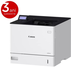 Imprimanta laser mono Canon LBP361DW, dimensiune A4, duplex, viteza imprimare max 61ppm, rezolutie 1200x1200dpi, memorie RAM 2GB, Memorie stocare 32GB eMMC, alimentare hartie standard 650coli, max 2650 coli, volum de printare maxim 250k pagini/luna,