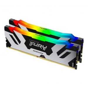 Memorie RAM Kingston DDR5 32GB 8000Mhz CL38 1.45V Dual Channel Kit Fury Renegade Silver/Black RGB XMP