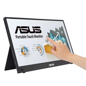Monitor Asus 15.6" MB16AHT, Touch: P-Cap, Diagonal (inch): 15.6, Diagonal (cm): 39.6, Aspect ratio: 16:9, Panel: IPS, Resolution: 19 20x1080, Refresh Rate: 60Hz, Response time GtG: 5ms, Brightness (max): 250 cd/㎡, Contrast (static) : 700:1, Viewing