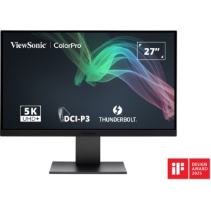 Monitor ViewSonic 27" VP2788-5K, Diagonal (inch): 27, Diagonal (cm): 69, Aspect ratio: 16:9, Panel: IPS, Resolution: 5120x2880, Refresh Rate: 60Hz, Response time GtG: 5ms, Brightness (max): 500 cd/m², Contrast (static) : 2000:1, Contrast (dynamic):