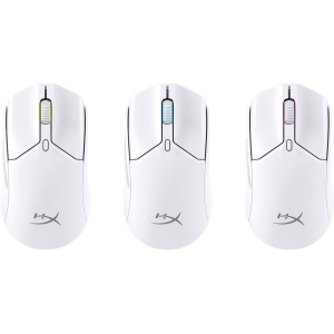 Mouse HyperX Pulsefire Haste Core 2 Wireless, rezolutie maxima 12000 DPI, conectivitate 2.4GHz Wireless / Bluetooth 5.2, polling rate pana la 1000 Hz, durata de viata baterie pana la 100 de ore in modul 2.4GHz highspeed, si pana la 200 de ore in modul - Img 3