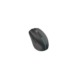 Mouse Serioux Flicker 212, Wireless, Negru, senzor: Optic, DPI: 800/ 1200/ 1600, conexiune: Dongle USB 2,4 GHz, banda de frecventa: 2,4 GHz, baterie integrată litiu de 500 mAh, banda LED, cerințe OS: Win, Mac, Vista - Img 2