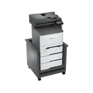 Multifunctional laser color Lexmark CX532adwe, A4, Imprimare/Scanare/Copiere/fax analog, Grup de lucru mediu, Ecran tactil color Lexmark e-Task de 4,3 inchi (10,9 cm), 200-Sheet Output Bin, Unitate duplex integrată, Single sheet multipurpose feeder, - Img 3