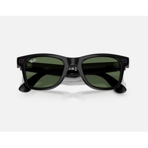 ORW4012 META WAYFARER High Bridge Fit - Shiny Black - Graphite Green Transitions® Gen 2 - Img 4