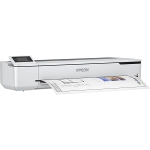 Plotter Epson Surecolor T5100N 36", format A0, 4 culori, rezolutie max 2400 x 1200 DPI, memorie 1GB RAM, limbaje de printare: ESC/P-R, HP-GL2, RTL, Auto cutter, ecran tactil 10.9cm, interfata: USB2.0, Retea, WI-FI, consumabile: C13T40C140, C13T40D140,