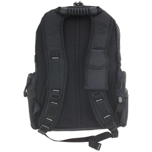 Rucsac laptop Targus Classic, pentru laptopuri de 15.6", capacitate 20 litri, material poliester, dimensiuni: 31 x 17.5 x 47 cm, dimensiune compartiment laptop: 38.7 x 2.5 x 26.5 cm, greutate 0.88 kg, negru - Img 1