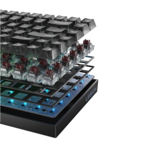 Tastatura Gaming Lenovo Legion K510 Mini Pro, Numar taste: 84, Interfata tastatura: USB, Tastatura iluminata: RGB, Culoare: Negru, Tehnologie: Cu fir, Kit: Nu, Continut pachet: 1 x Keycap Puller, 1 x Tastatura Gaming; Altele: Anti-Ghosting, Lungime cablu - Img 11