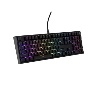 Tastatura gaming mecanica cu fir Genesis Thor 404 , iluminare RGB, switch-uri Peach, 107 taste, 11 butoane multimedia, negru - Img 8