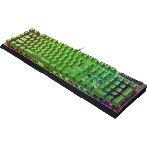 Tastatura mecanica gaming BlackWidow V4 X (Green Switch) - Minecraft Edition , layout US, taste ABS, layout US, cu 6 butoane customizabile, negru - Img 3