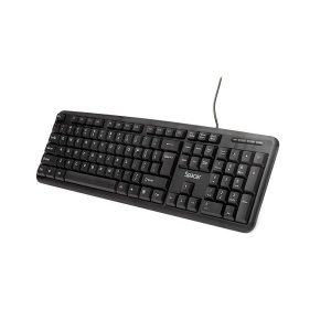 Tastatura Spacer SPKB-S62 cu fir, USB, 104 taste, anti-spill, negru - Img 3