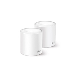 TP-Link AX3000 whole home mesh Wi-Fi 6 System, Deco X50(2-pack); Standarde Wireless: IEEE 802.11ax/ac/n/a 5 GHz, IEEE 802.11ax/n/b/g 2.4 GHz, 3 LAN/WAN Gigabit Ethernet Ports, 1 GHz Dual-Core CPU, 2 x internal antennas per Deco unit, 2402 Mbps (5 GHz),
