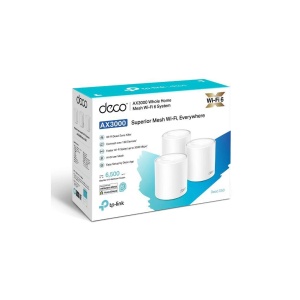 TP-Link AX3000 whole home mesh Wi-Fi 6 System, Deco X50(3-pack); Dual- Band, Standarde Wireless: IEEE 802.11ax/ac/n/a 5 GHz, IEEE 802.11ax/n/b/g 2.4 GHz, viteza wireless: 5 GHz: 2402 Mbps, 2.4 GHz: 574 Mbps, 2 x antene interne, 2×2 MU-MIMO, Mod Router, - Img 4