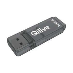 USB Flash Drive EMTEC K100 256Gb, transparent Grey, USB 3.1