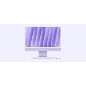 Apple iMAC 24" Retina 4.5k/ Apple M4 (CPU 8-core, GPU 8-core, Neural Engine16-core)/16GB/512GB - Purple - INT KB (2024)
