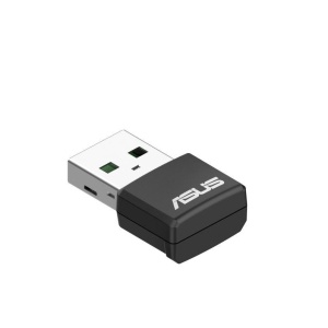 Asus USB-AX55 nano, Dual Band AX1800 USB WiFi nano adapter, 1201Mbps+ 574Mbps, Network Standard: IEEE 802.11a, IEEE 802.11b, IEEE 802.11g, WiFi 4 (802.11n) WiFi 5 (802.11ac),WiFi 6 (802.11ax), interfata: 1 x USB 2.0