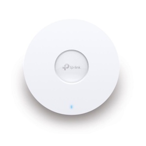 "AX3000 Ceiling Mount Dual-Band Wi-Fi 6 Access Point PORT:1× Gigabit RJ45 Port SPEED:574Mbps at 2.4 GHz + 2402 Mbps at 5 GHz FEATURE: 802.3at POE and 12V DC, 2×Internal Antennas, 160MHz Supported, MU-MIMO, Seamless Roaming, Band Steering, Beamforming,