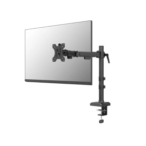 Brat monitor Neomounts DS60-600BL1; pentru display-uri cu diagonale 10"-32", sistem de prindere VESA 75x75~100x100, greutate maxima suportata 8kg, full motion, tilt +45°, swivel 90°, rotate 180°, distanta fata de perete 172-496mm; culoare negru. Garantie