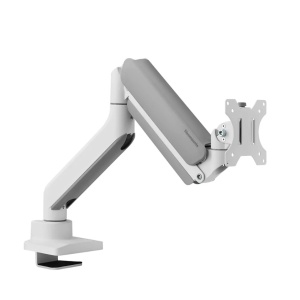 Brat monitor pentru ecrane curbate Neomounts DS70PLUS-450WH1; pentru display-uri cu diagonale 17"-49", sistem de prindere VESA 75x75~100x100, greutate maxima suportata 18kg, full motion, tilt +45°, swivel 90°, rotate 180°, distanta fata de perete - Img 3