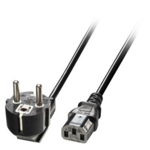 Cablu alimentare schuko Lindy IEC C13, 2m, negru Technical details Connector A: Schuko Connector B: IEC C13 Cable type: H05-VVF 3G*0.75mm² Number of wires: 3 Wire cross-section: 0.75mm² Available lengths: 0.7m - 5m Operating temperature: ca. -10 to