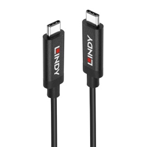 Cablu Lindy LY-43348, Active USB 3.2 Gen 2 C/C, 3m, negru