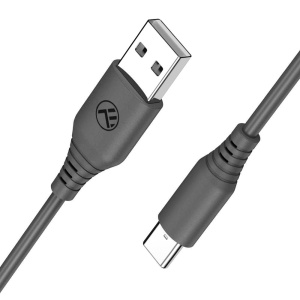 Cablu silicon Tellur USB to Type-C, 3A, 1m, negru - Img 2