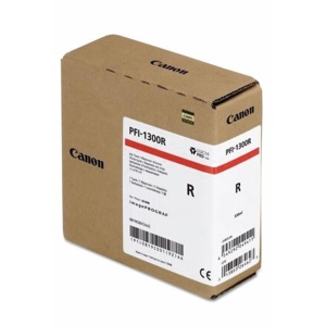 Cartus cerneala Canon PFI-1300R, red, capacitate 330ml, pentru Canon imagePROGRAF, PRO-2000, PRO-4000, PRO-4000, PRO-6000S.