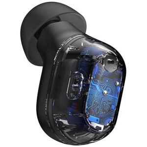 Casti Baseus Bowie WM01 TWS, wireless, bluetooth 5.0, microfon pe casca, negru - Img 4