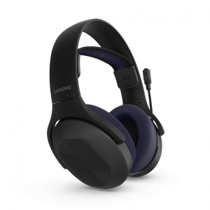 Casti de gaming wireless Lenovo Legion H410, Conectivitate: Bluetooth & 2.4GHz, Distanța de funcționare wireless: până la 12 metri, Capacitatea bateriei: 500mAh, Timp de încărcare a bateriei: < 3 ore, Accesoriu inclus: Dongle USB-A to Type-C Cable, Cable - Img 6