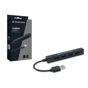 CONCEPTRONIC HUBBIES05B 4-Port USB 2.0 Hub, 96 x 15 x 15 mm