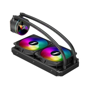 Cooler Procesor 1STPLAYER THUNDERSTORM TS3 240 NEGRU - Img 3