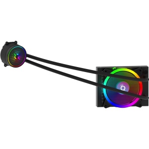 Cooler Procesor AQYRIS AQUARIUS 120 AIO ARGB NEGRU - Img 3