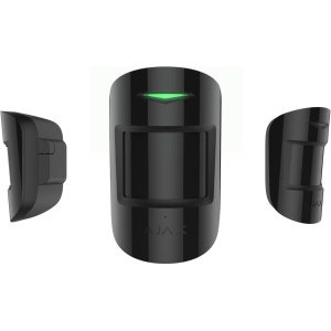 Detector de miscare wireless (PIR) si senzor geam spart, AJAX CombiProtect, negru - Img 2