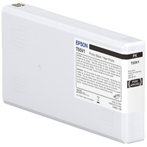 EPSON T55W1 PHOTO BLACK INK CARTRIDGE, Ultrachrome® HDR, Capacitate:200ml, Compatibil cu: SureColor P5300